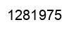 Number 1281975 black image