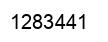 Number 1283441 black image