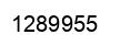 Number 1289955 black image