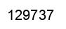 Número 129737 imagen negro