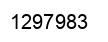 Number 1297983 black image