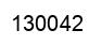 Número 130042 imagen negro