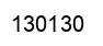 Número 130130 imagen negro