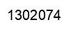Number 1302074 black image