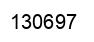 Número 130697 imagen negro