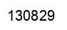 Número 130829 imagen negro