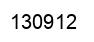 Número 130912 imagen negro