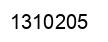 Number 1310205 black image