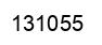 Number 131055 black image