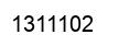 Number 1311102 black image