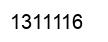 Number 1311116 black image