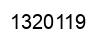 Número 1320119 imagen negro