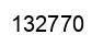Número 132770 imagen negro