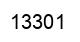 Number 13301 black image
