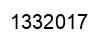 Number 1332017 black image