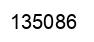 Número 135086 imagen negro