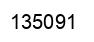 Número 135091 imagen negro