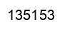 Number 135153 black image