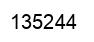 Número 135244 imagen negro