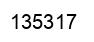 Number 135317 black image
