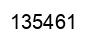 Número 135461 imagen negro