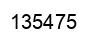 Número 135475 imagen negro