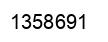 Número 1358691 imagen negro