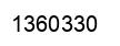 Number 1360330 black image
