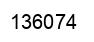 Número 136074 imagen negro