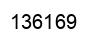 Number 136169 black image