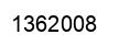 Number 1362008 black image
