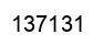 Number 137131 black image