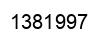 Número 1381997 imagen negro
