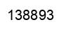 Número 138893 imagen negro