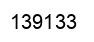 Number 139133 black image