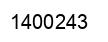 Número 1400243 imagen negro