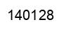 Number 140128 black image
