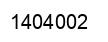 Number 1404002 black image