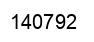 Number 140792 black image