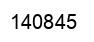 Número 140845 imagen negro