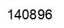 Number 140896 black image