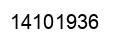 Número 14101936 imagen negro