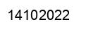 Number 14102022 black image