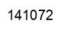 Number 141072 black image