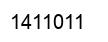Número 1411011 imagen negro