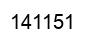 Número 141151 imagen negro