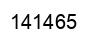 Number 141465 black image