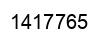Number 1417765 black image
