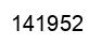 Number 141952 black image