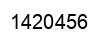 Número 1420456 imagen negro